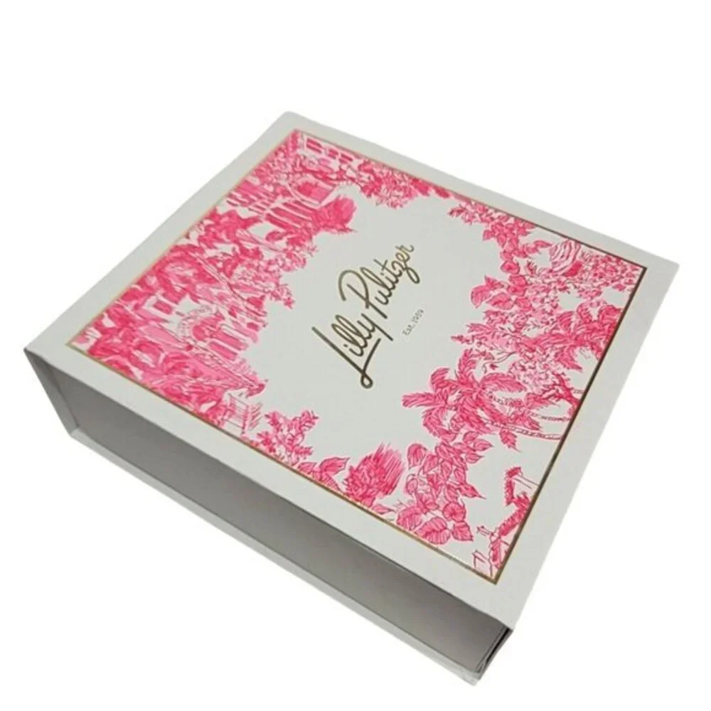 Lilly Pulitzer Boxes Bag Pink Lot